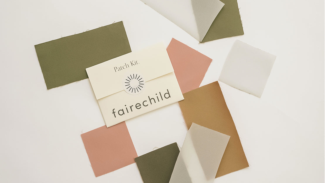 How to Repair with a Patch Kit Sustainable Clothing Brand fairechild™