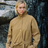 Women's Mackintosh Rain Coat - Bark