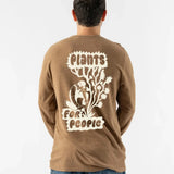 WHEEL BARROW Long Sleeve Tee - Coyote