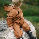 Onesie Rainsuit - Rust