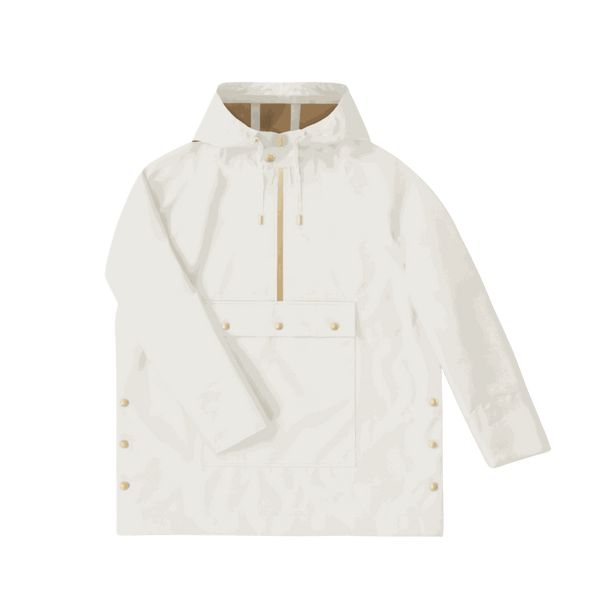 Women's Anorak Rain Coat - Salt