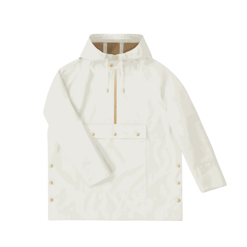 Women's Anorak Rain Coat - Salt