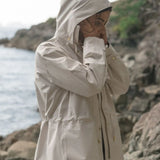 Women's Waterproof Smock Jacket - Salt