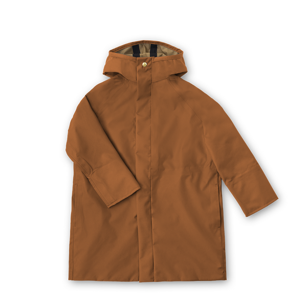 Mackintosh Rain Coat - Rust