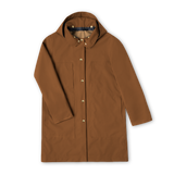 Women's Daily Rain Coat - Rust