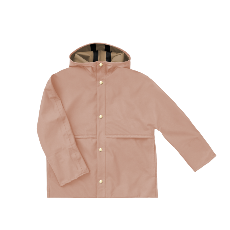 Parachute Rain Coat - Beach Rose