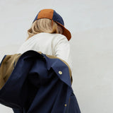 Child's Patch Hat - Red Oak/Inkberry