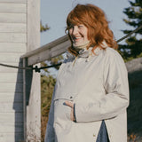 Women's Anorak Rain Coat - Salt