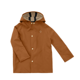 Midi Rain Coat - Red Oak
