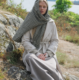 Women's Waterproof Wrap Coat - Salt