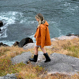 Adult Field Smock Rain Coat - Red Oak