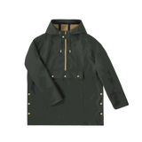Men's Anorak Rain Coat - Obsidian