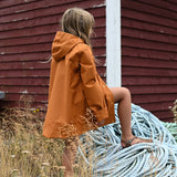 Youth Field Smock Raincoat - Red Oak