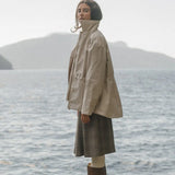 Women's Waterproof Smock Jacket - Salt