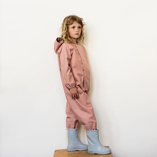 Onesie Rainsuit - Beach Rose