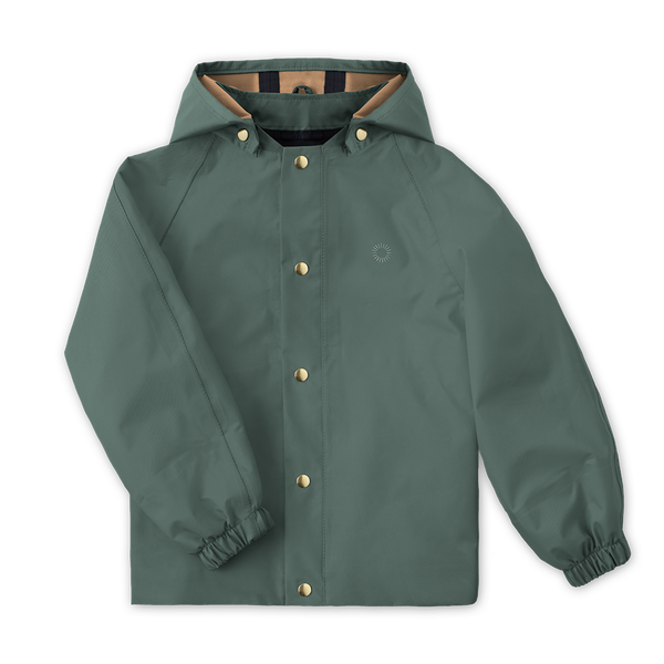 Aviator Rain Coat - Laurel