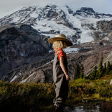 Dungaree Rain Pants - False Indigo - 1/2 - Recycled