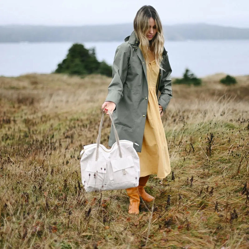 Waterproof Day Tote - Salt