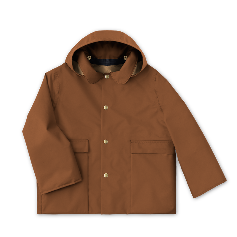 Classic Rain Coat - Rust