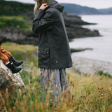 Adult Field Smock Rain Coat - Obsidian