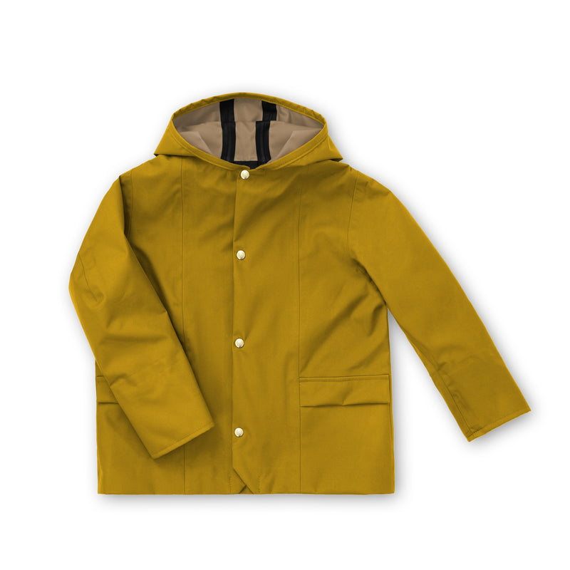 Norfolk Rain Coat - Goldenrod - 1/2 - Recycled (used)