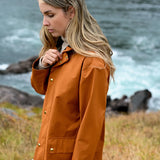 Adult Field Smock Rain Coat - Red Oak