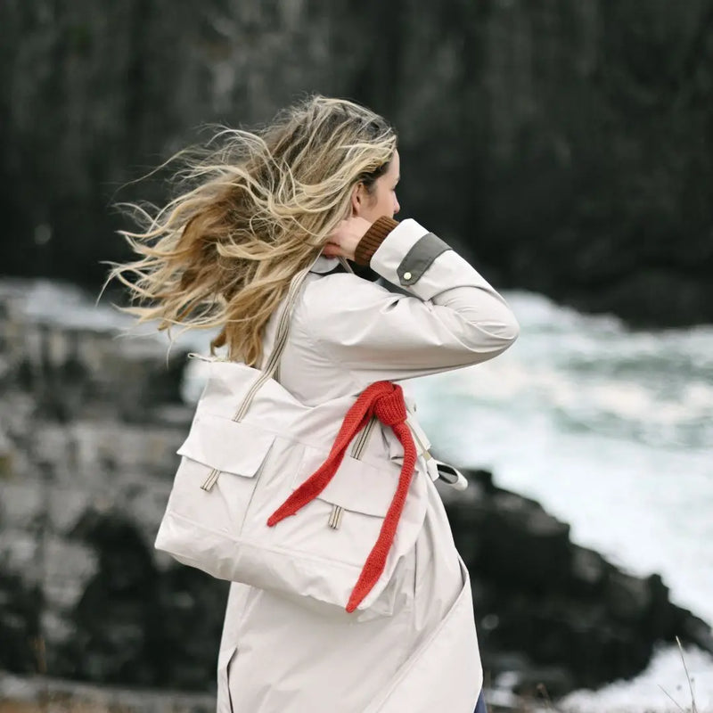 Boheme Trench Rain Coat - Salt