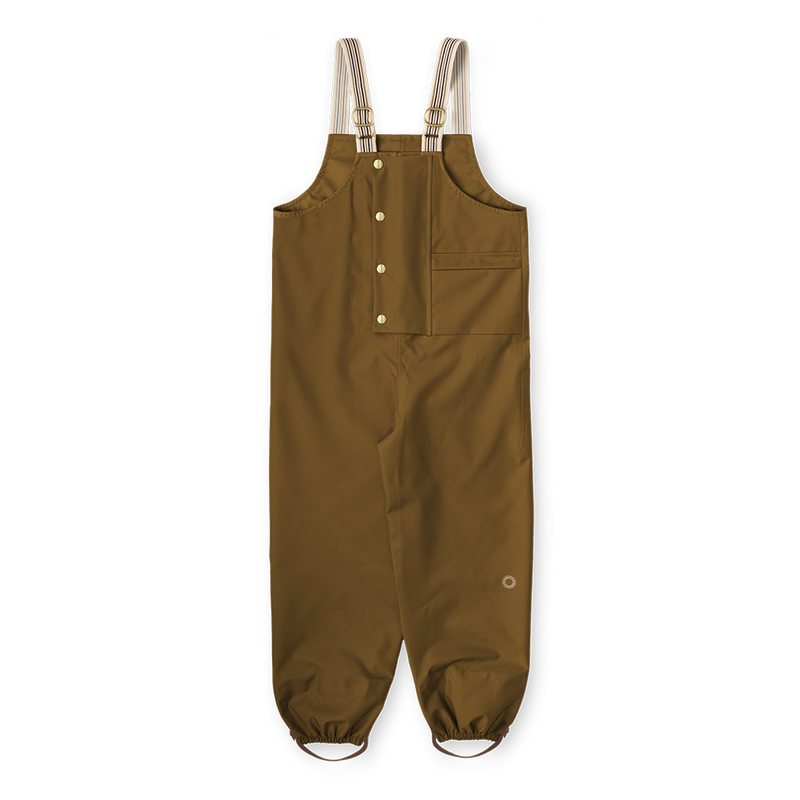 Dungaree Rain Pants - Bark