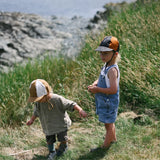 Child's Patch Hat - Rust/Obsidian