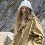Women's Waterproof Field Jacket - Ochre
