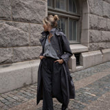 Boheme Trench Rain Coat - Slate