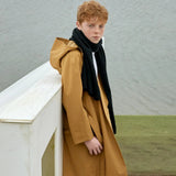 Youth Balmacaan Raincoat - Ochre