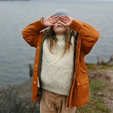 Youth Field Smock Raincoat - Red Oak