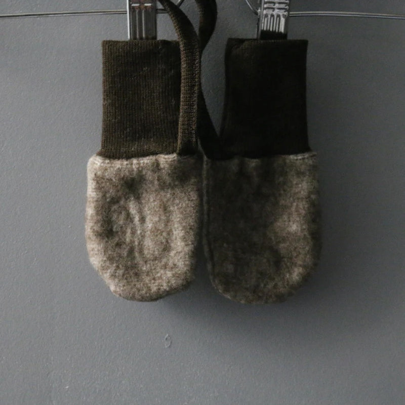 Merino Wool Fleece Mittens