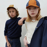 Child's Patch Hat - Red Oak/Inkberry
