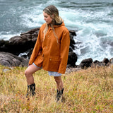 Adult Field Smock Rain Coat - Red Oak