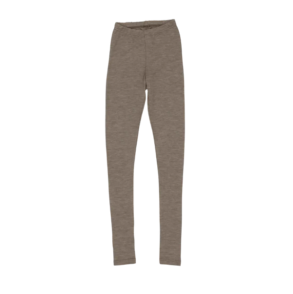 Women's Merino Wool & Silk Leggings - Alder
