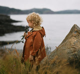 Midi Rain Coat - Red Oak