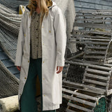 Women's Waterproof Poncho - Salt