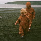Onesie Rainsuit - Rust