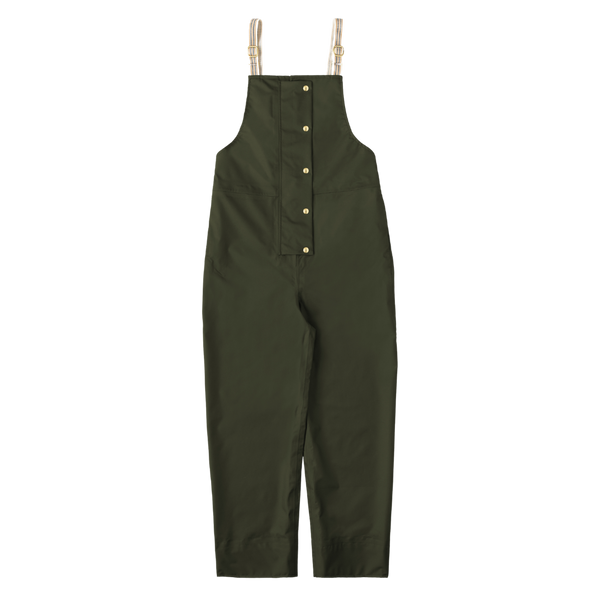 Adult Waterproof Dungaree - Pine