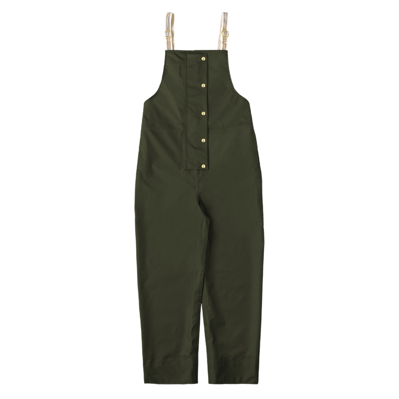 Adult Waterproof Dungaree - Pine