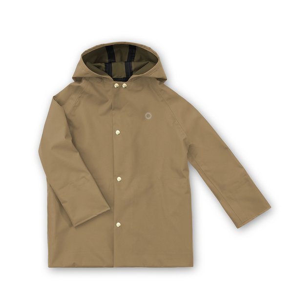 Midi Rain Coat - Morel