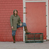 Women's Daily Rain Coat - Kelp