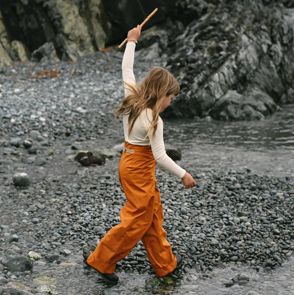 Waterproof Walking Trousers - Red Oak