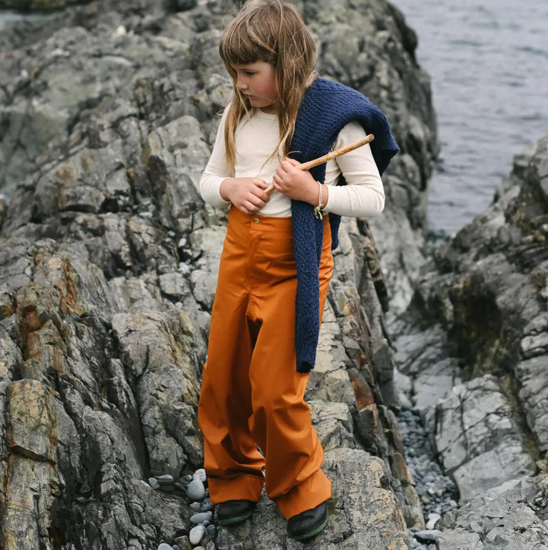 Waterproof Walking Trousers - Red Oak