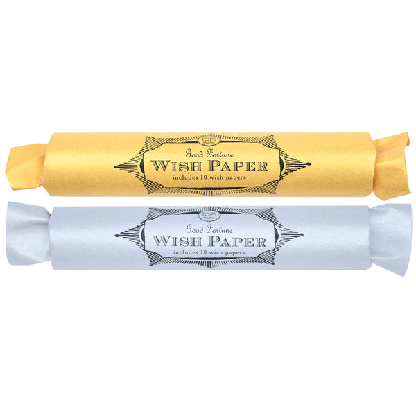 Wish Paper - Silver & Gold