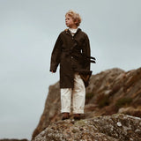 Balmacaan Raincoat - Obsidian