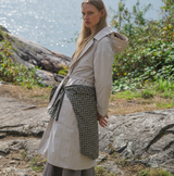 Women's Waterproof Wrap Coat - Salt