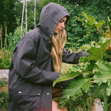 Adult Field Smock Rain Coat - Obsidian